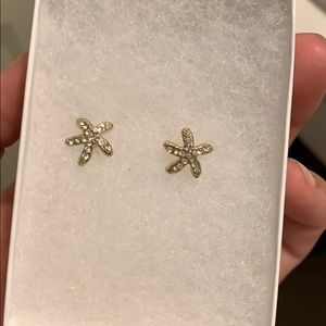 Starfish Gemstone Earrings